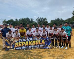 Turnamen Sepak Bola Piala Bupati, Puma Fc Tahan BJT Fc 0-0 Pastikan Masuk Babak Selanjutnya