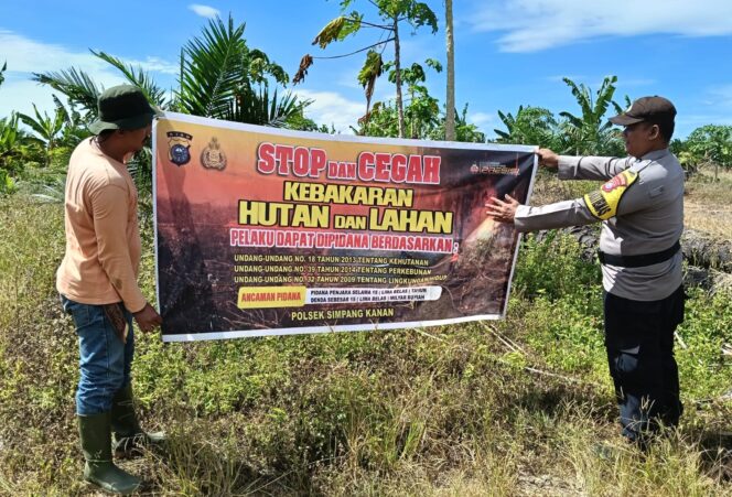
					Tim Patroli Siaga Kawal Hutan dan Lahan Simpang Kanan, Hasil: Nol Titik Api