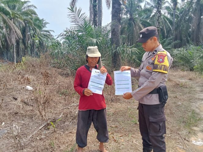 
					Jangan Bakar Lahan! Polsek Simpang Kanan Intensifkan Himbauan kepada Petani