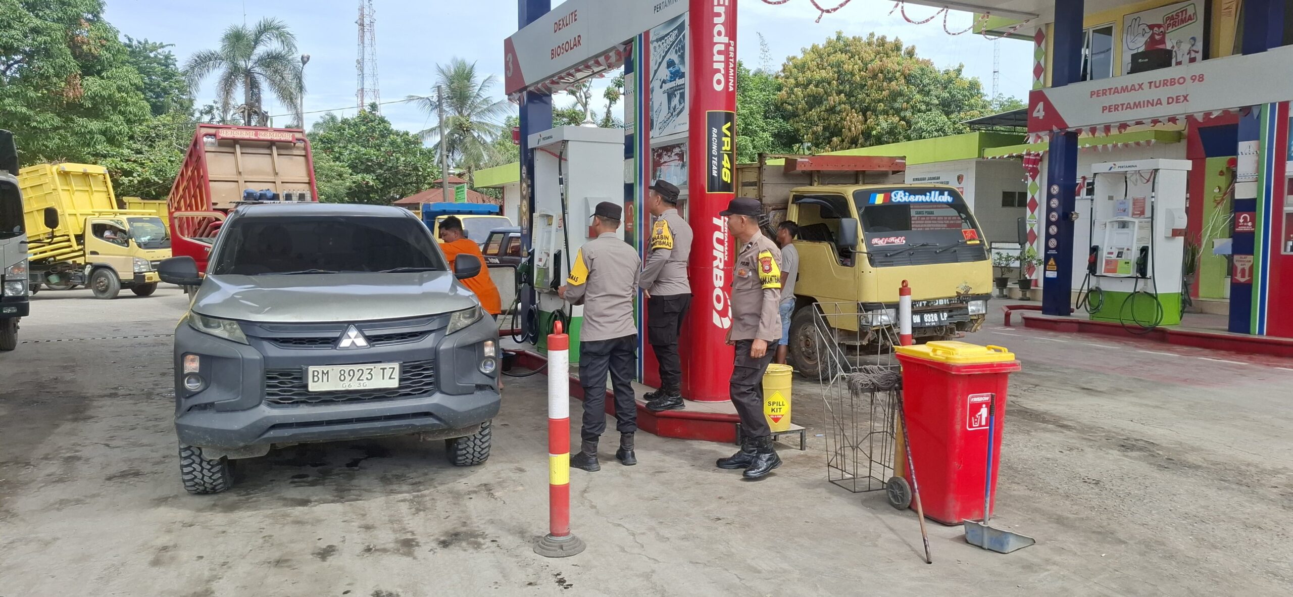 Cegah Gangguan Kamtibmas di Lokasi Keramaian, Polsek Bagan Sinembah Gelar KRYD