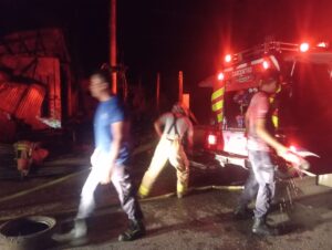 Rumah dan Kios Warga Simpang D, Ludes Dilahap Sijago Merah Diduga Korsleting Listrik