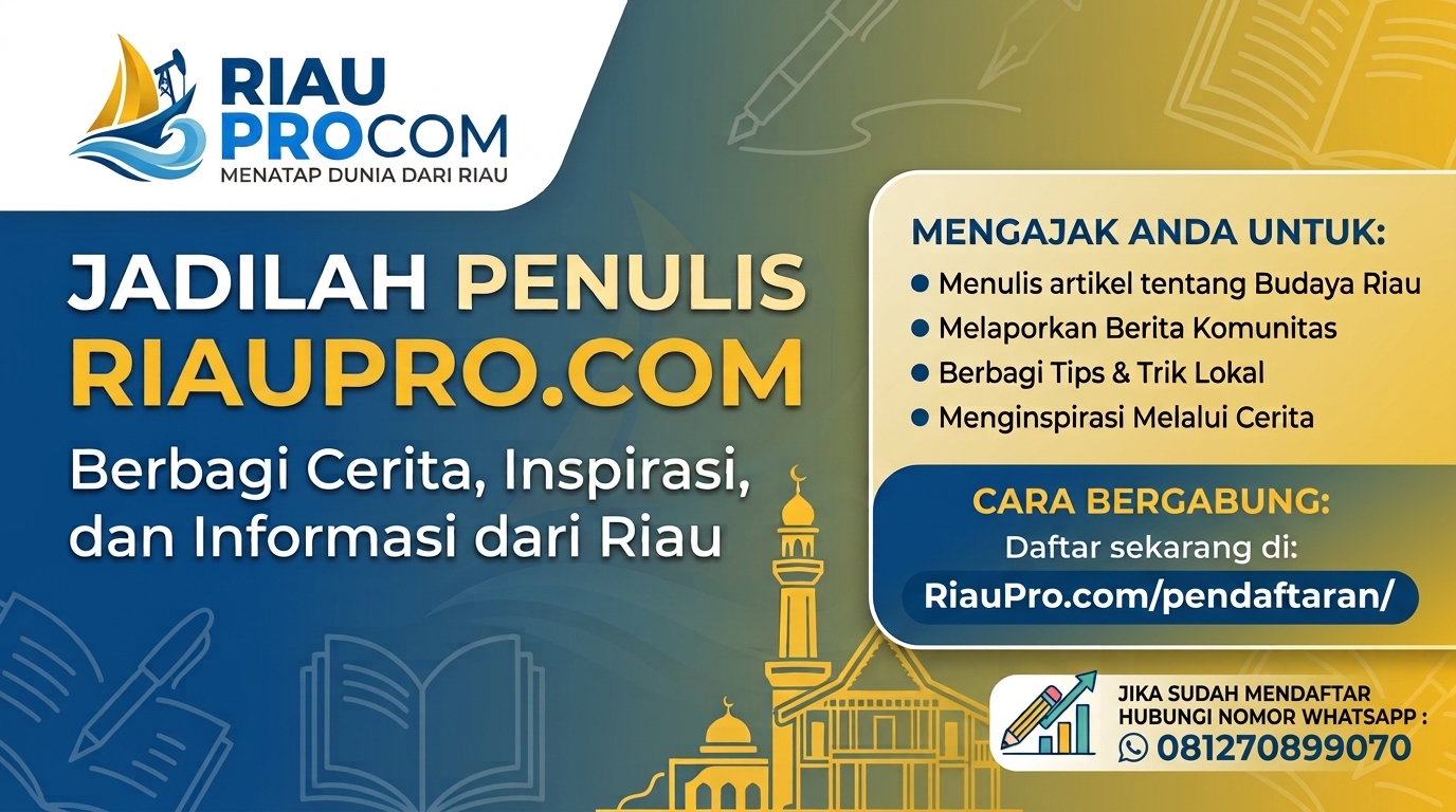 Bisa Menulis? Saatnya Salurkan Karya dan Dapatkan Benefit Menarik di RiauPro.com!