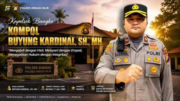 Kapolsek Ujung Batu Kompol Buyung Kardinal, SH., MH., Turun Langsung Rangkul Warga Perkuat Kamtibmas