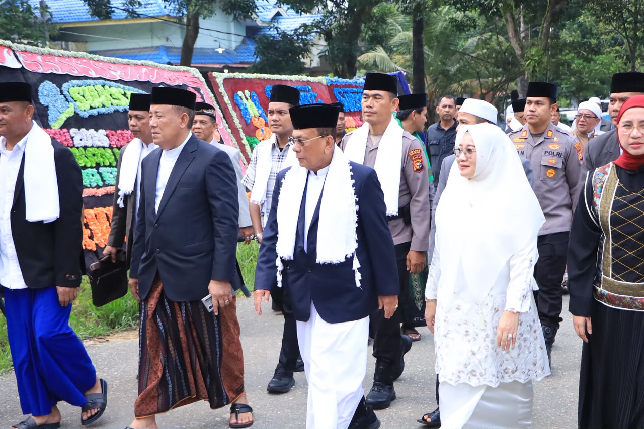 Hari Santri Nasional 2026, Polsek Bagan Sinembah Hadiri Upacara Tingkat Kabupaten