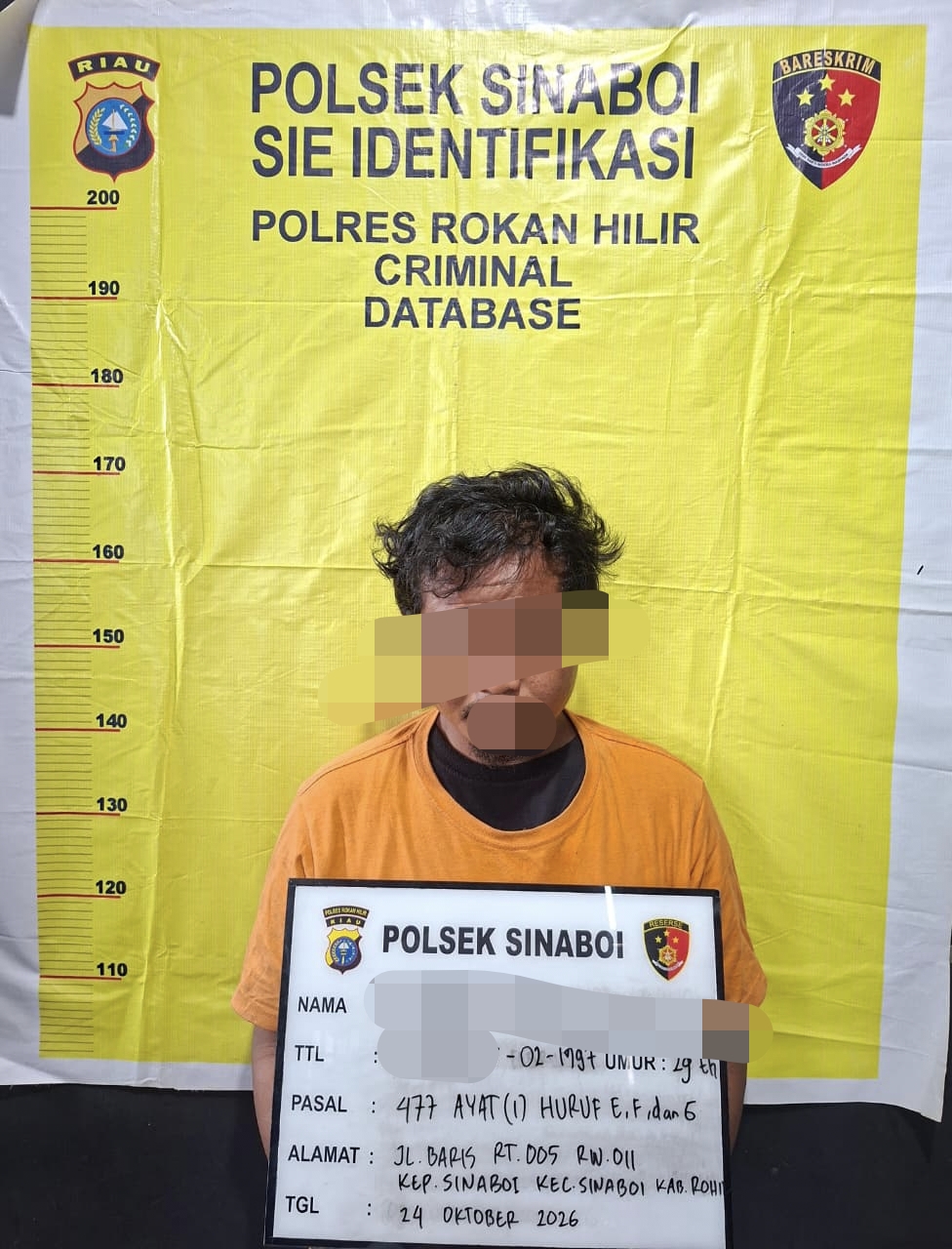 Bobol Toko HP 3 Orang Pria Nyamar Pakai Daster, 1 Orang Diamankan Kerugian Capai Rp40 Juta