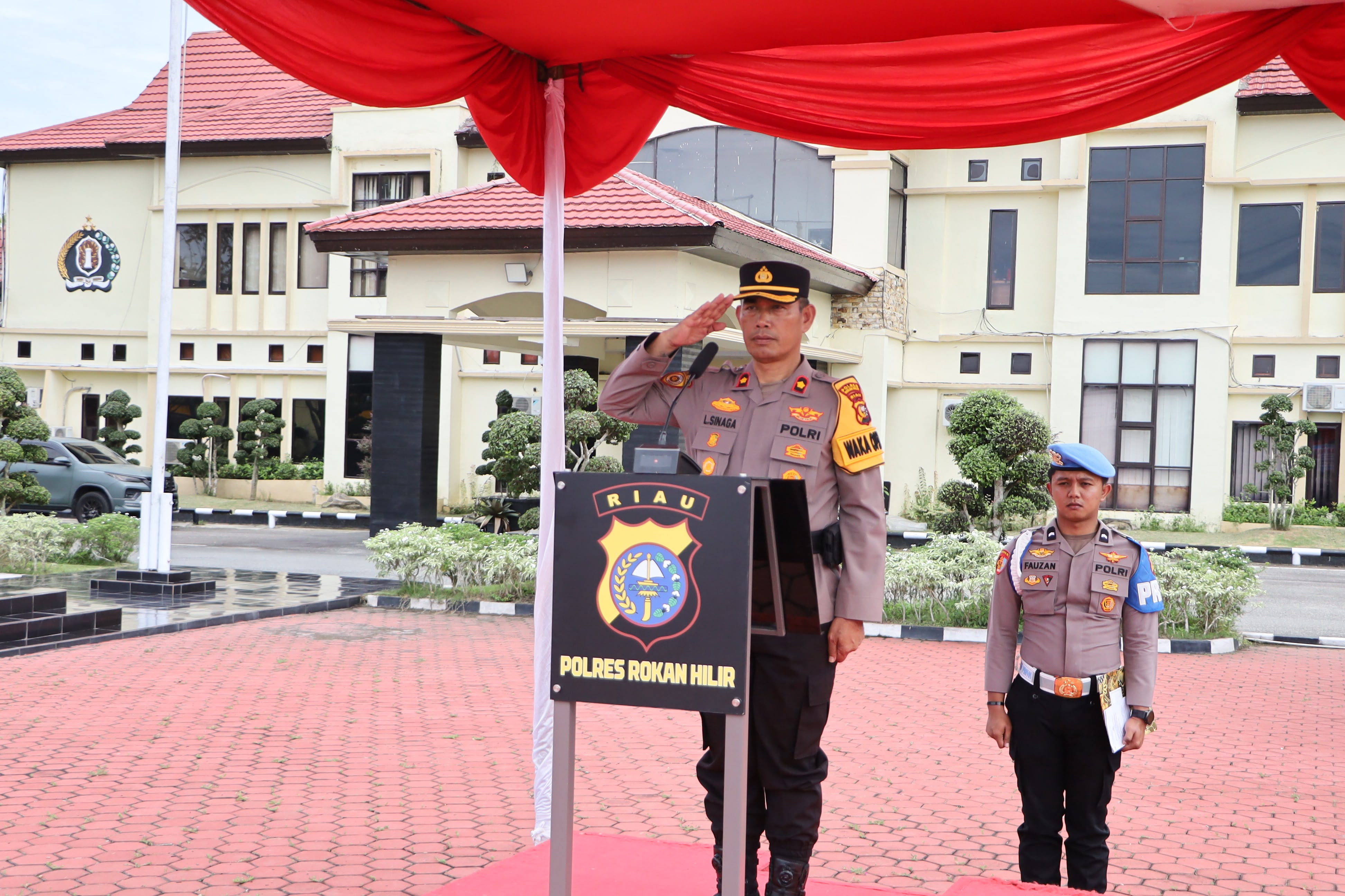 Gelar Pasukan Pengamanan Pilpeng Serentak 2026, Kapolres Rohil: Jaga Netralitas, Jujur dan Demokratis