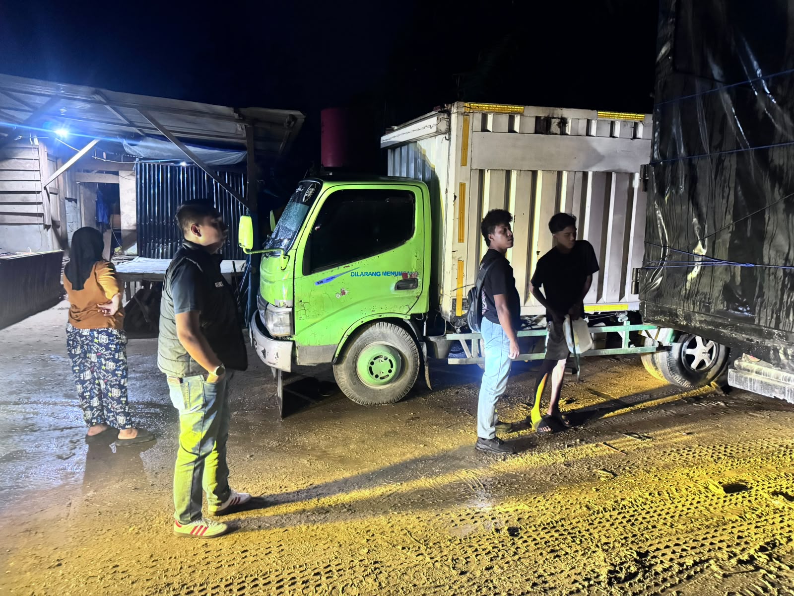 Diduga Angkut 8.300 Liter Solar Subsidi 4 Orang Sopir di Ringkus Polres Inhu